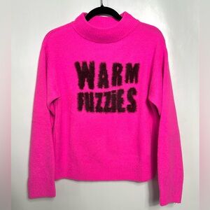 A New Day Warm Fuzzies Pullover Sweater - Pink - Womens XSMALL -